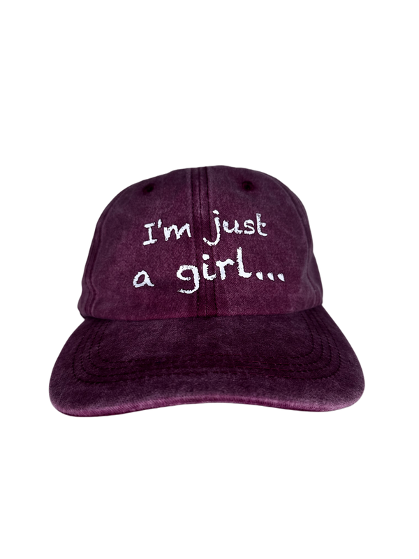 "I'm just a girl..."